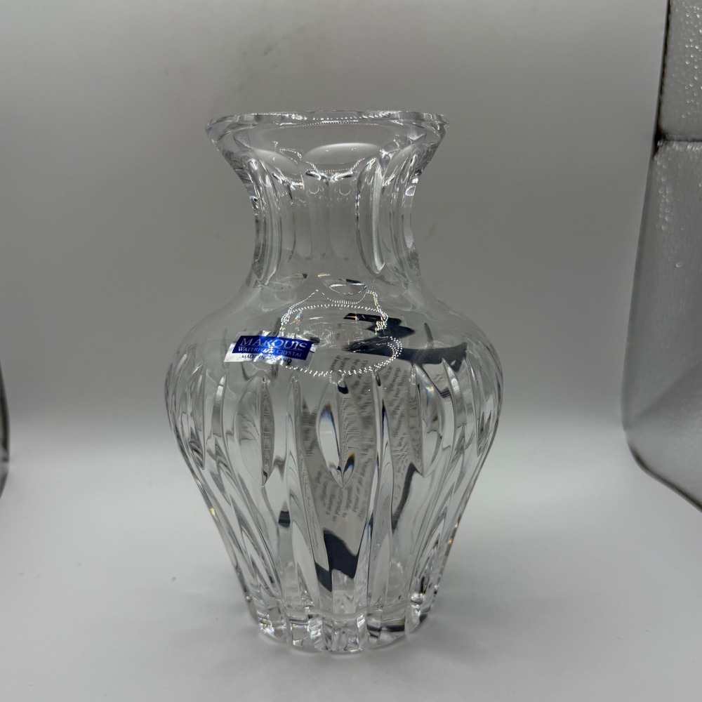 Marquis by Waterford Brookside Crystal Bud Vase 6‎ Inch Clear Made in Poland